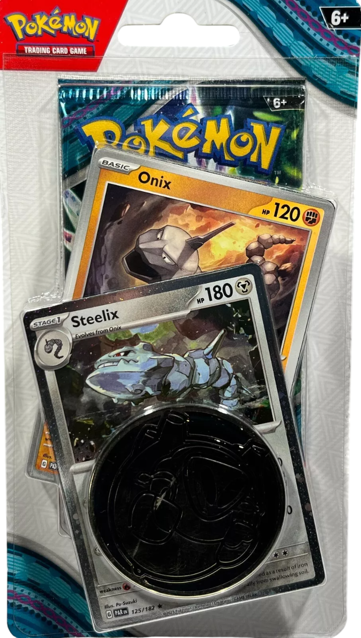 Pokémon TCG: Twilight Masquerade 1-Pack Blister Onix & Steelix