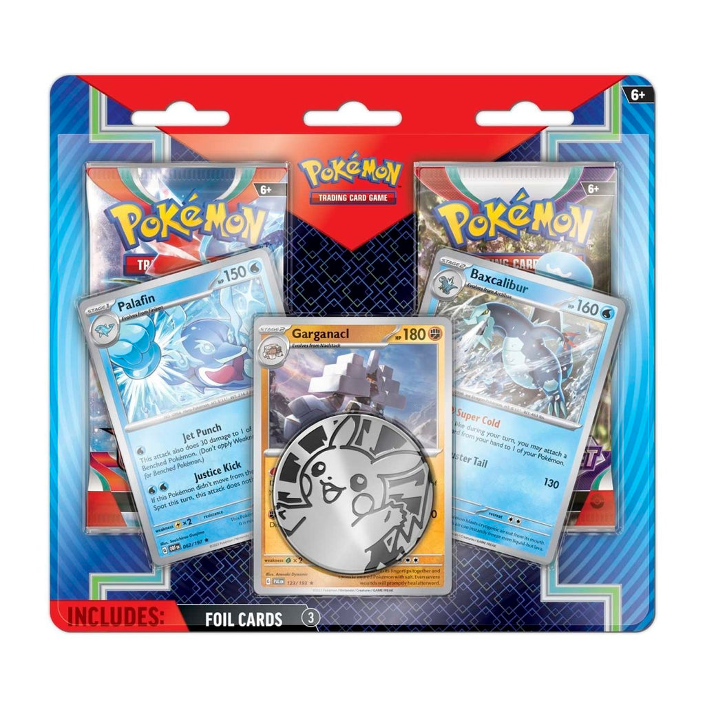 Pokémon TCG: Enhanced 2-Pack Blister Palafin, Garganacl & Baxcalibur