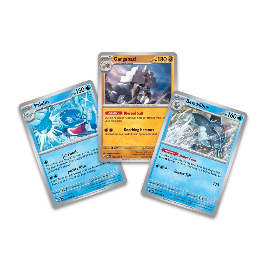 Pokémon TCG: Enhanced 2-Pack Blister Palafin, Garganacl & Baxcalibur