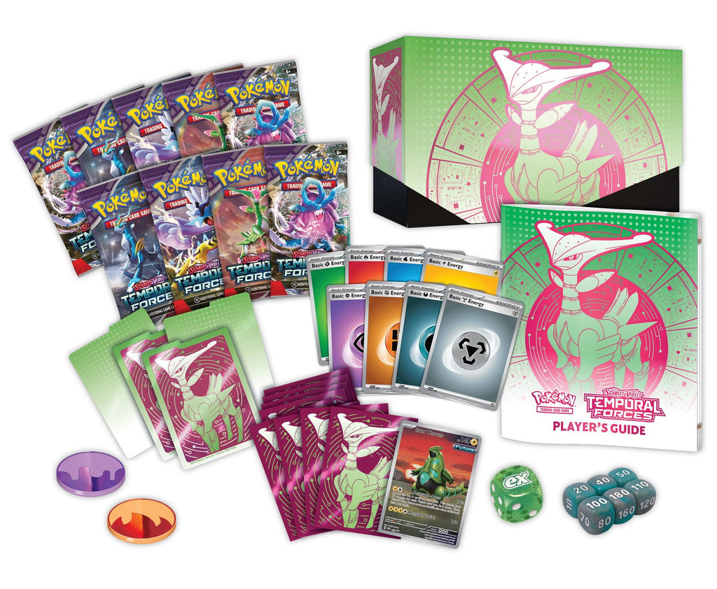 Pokémon TCG: Temporal Forces Iron Leaves Elite Trainer Box
