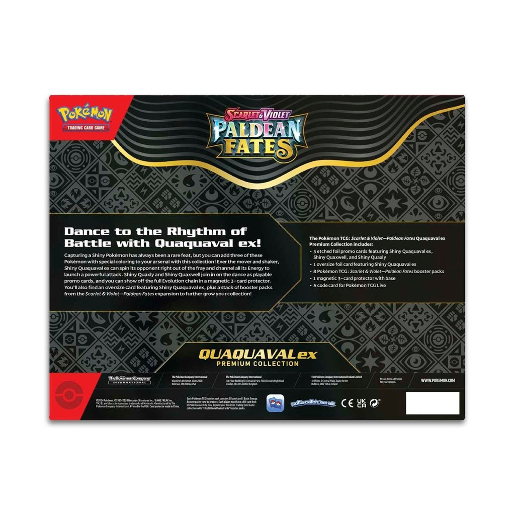 Pokémon TCG: Paldean Fates Quaquaval Premium Collection