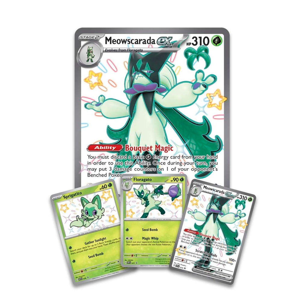 Pokémon TCG: Paldean Fates Meowscarada Premium Collection