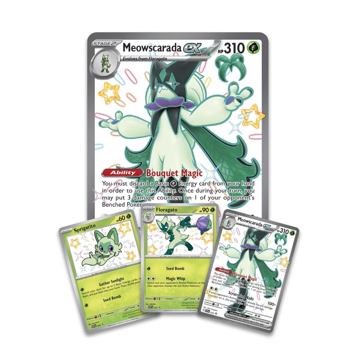 Pokémon TCG: Paldean Fates Meowscarada Premium Collection