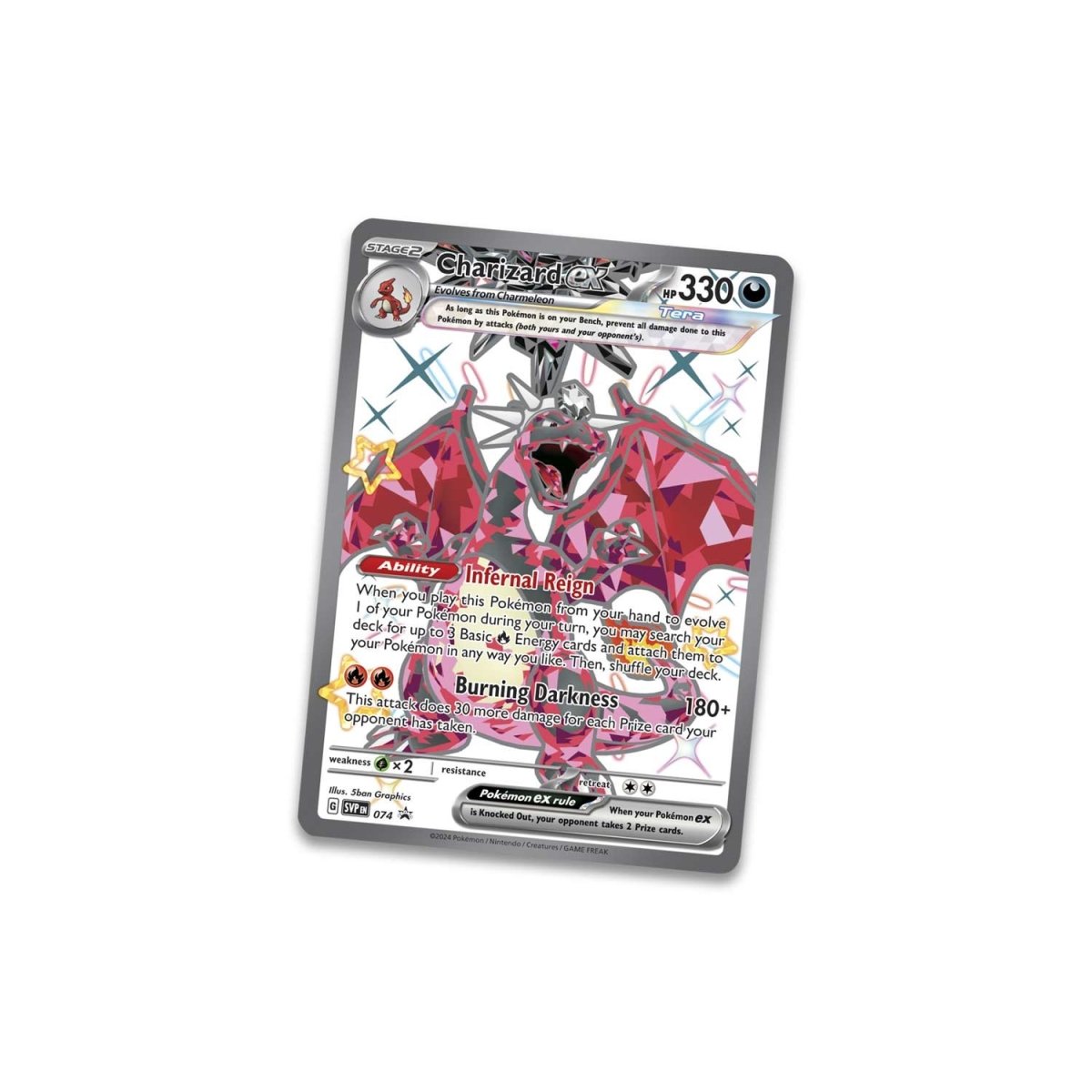 Pokémon TCG: Paldean Fates Charizard Tin