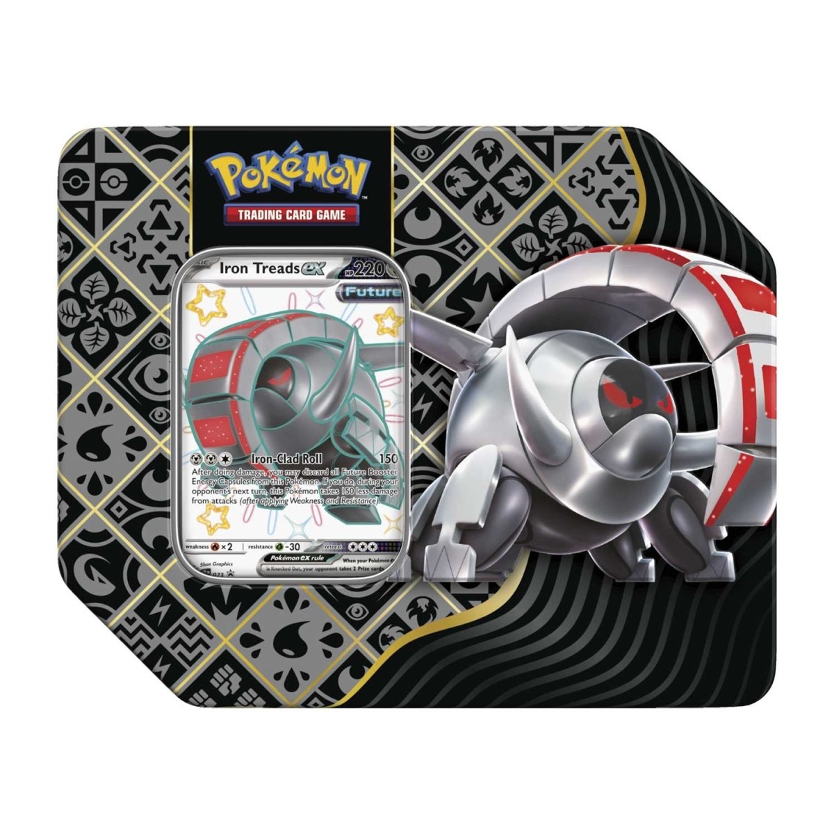 Pokémon TCG: Paldean Fates Iron Treads Tin