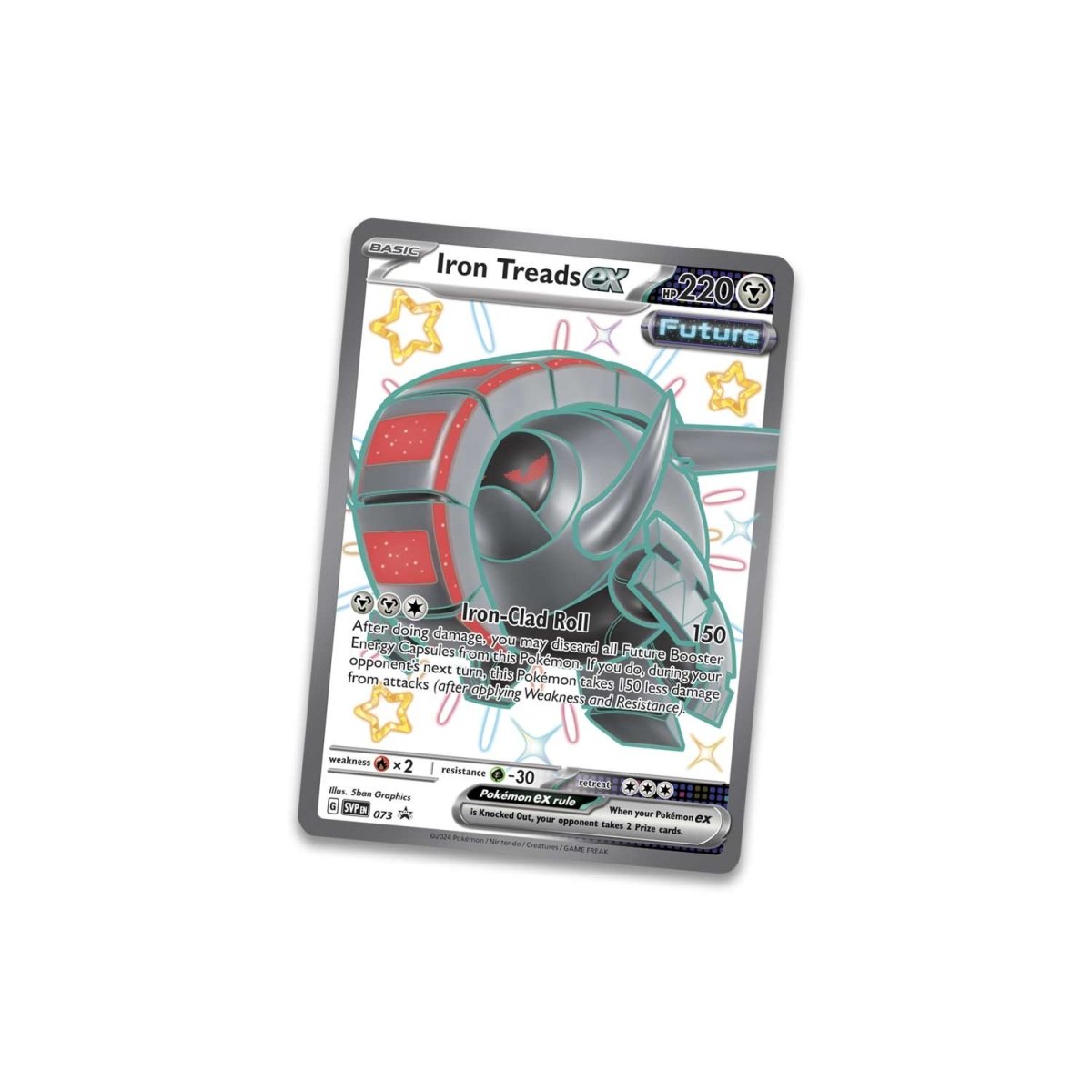 Pokémon TCG: Paldean Fates Iron Treads Tin
