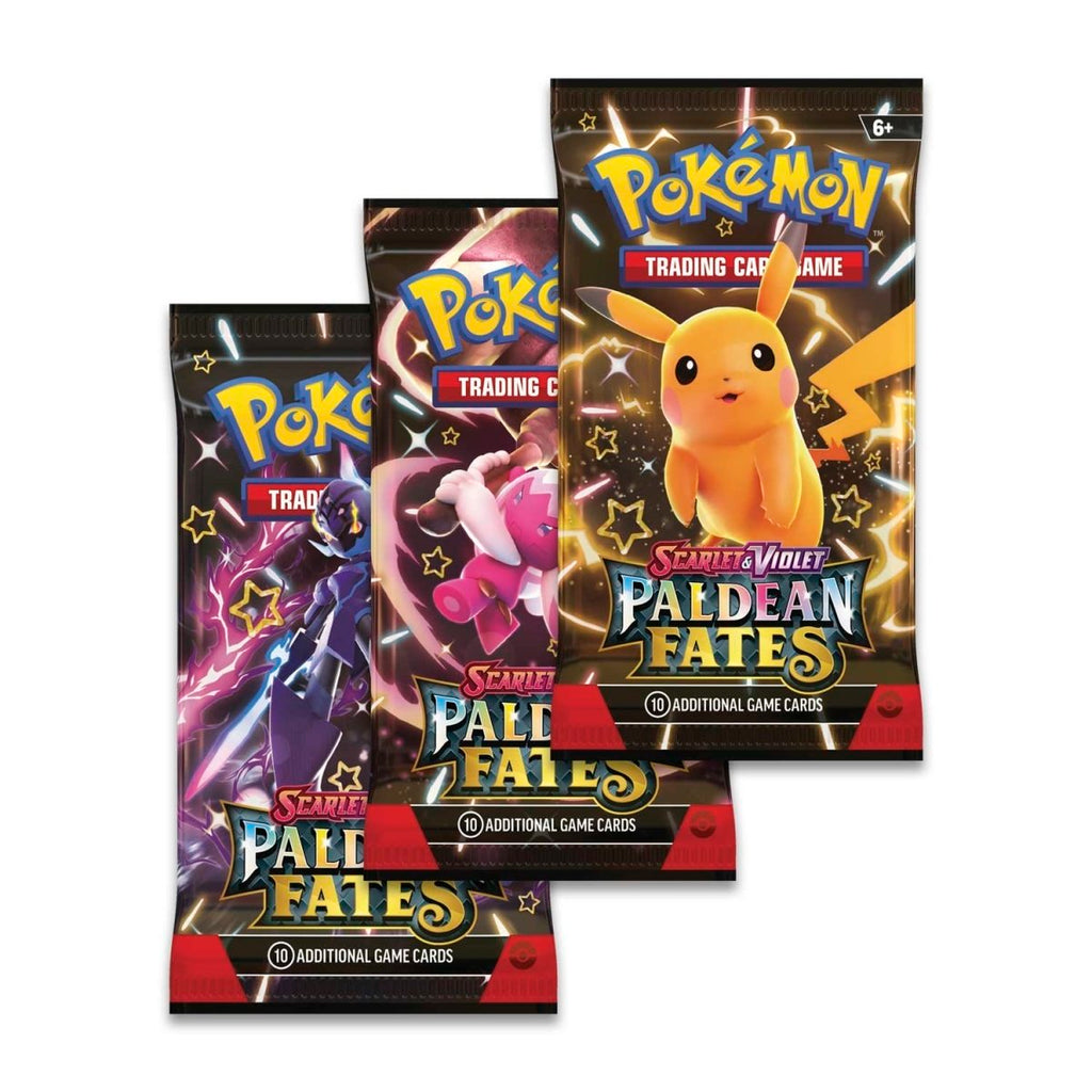 Pokémon TCG: Paldean Fates Maschiff Tech Sticker Collection