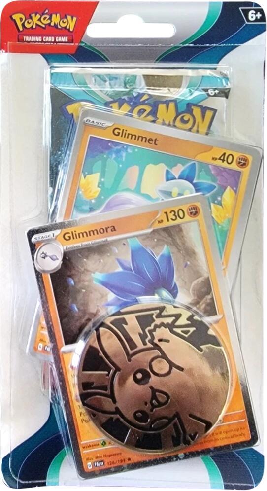 Pokémon TCG: Paradox Rift 1-Pack Blister Glimmet & Glimmora
