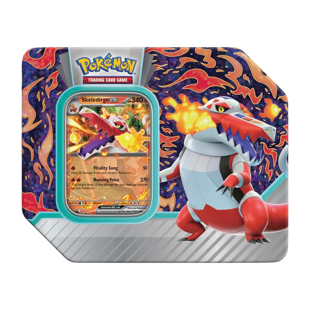 Pokémon TCG: Paldea Partners Small Skeledirge Tin