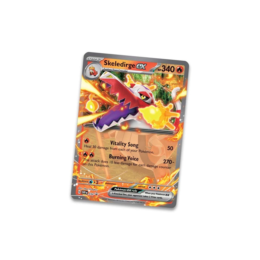 Pokémon TCG: Paldea Partners Small Skeledirge Tin