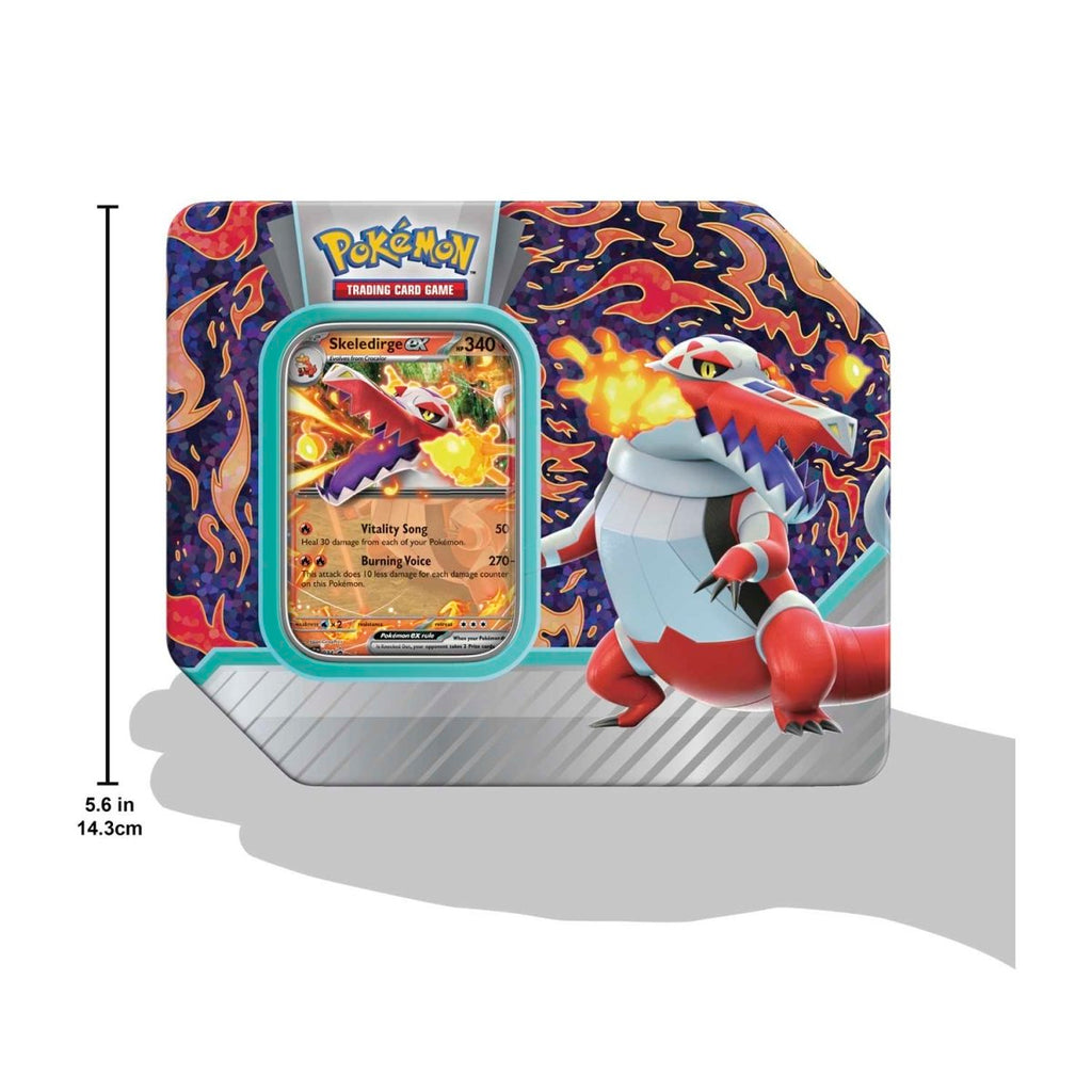 Pokémon TCG: Paldea Partners Small Skeledirge Tin
