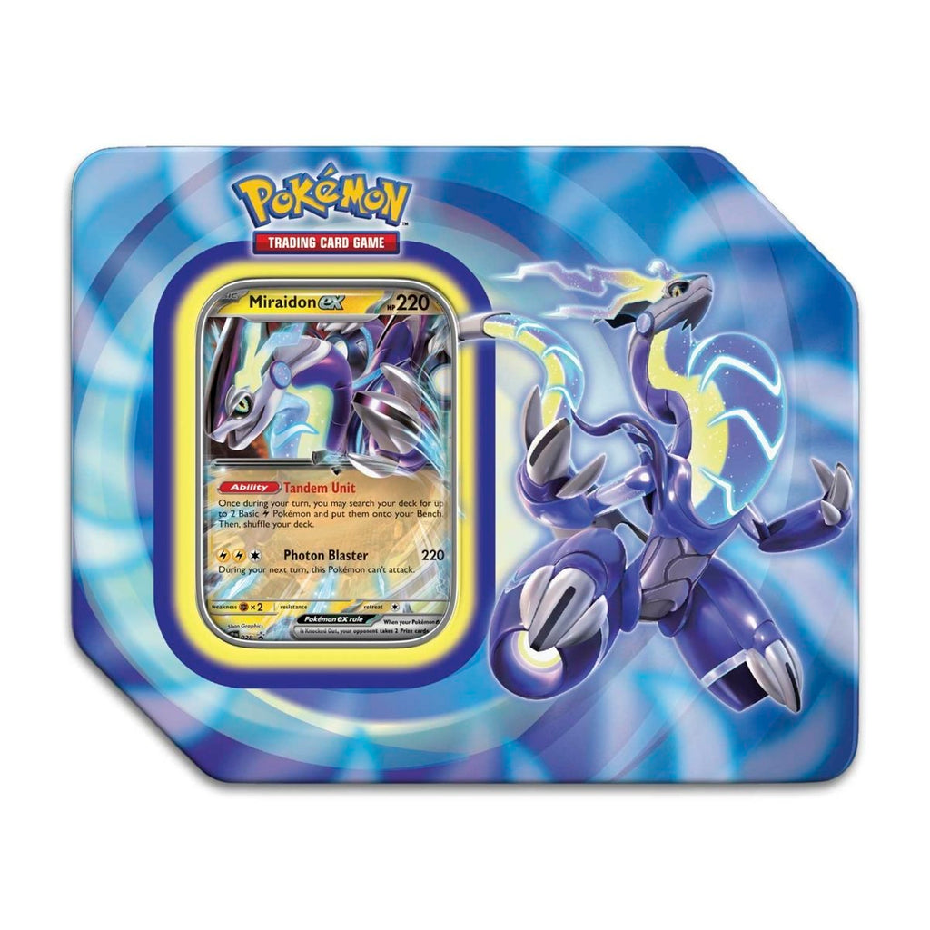 Pokémon TCG: Paldea Legends Large Miraidon Tin