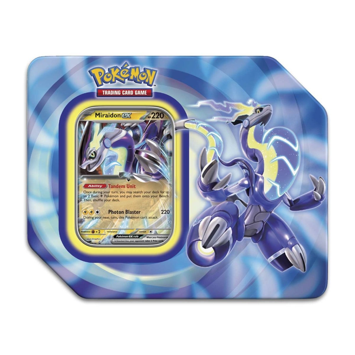 Pokémon TCG: Paldea Legends Large Miraidon Tin