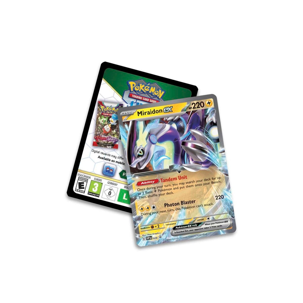 Pokémon TCG: Paldea Legends Large Miraidon Tin