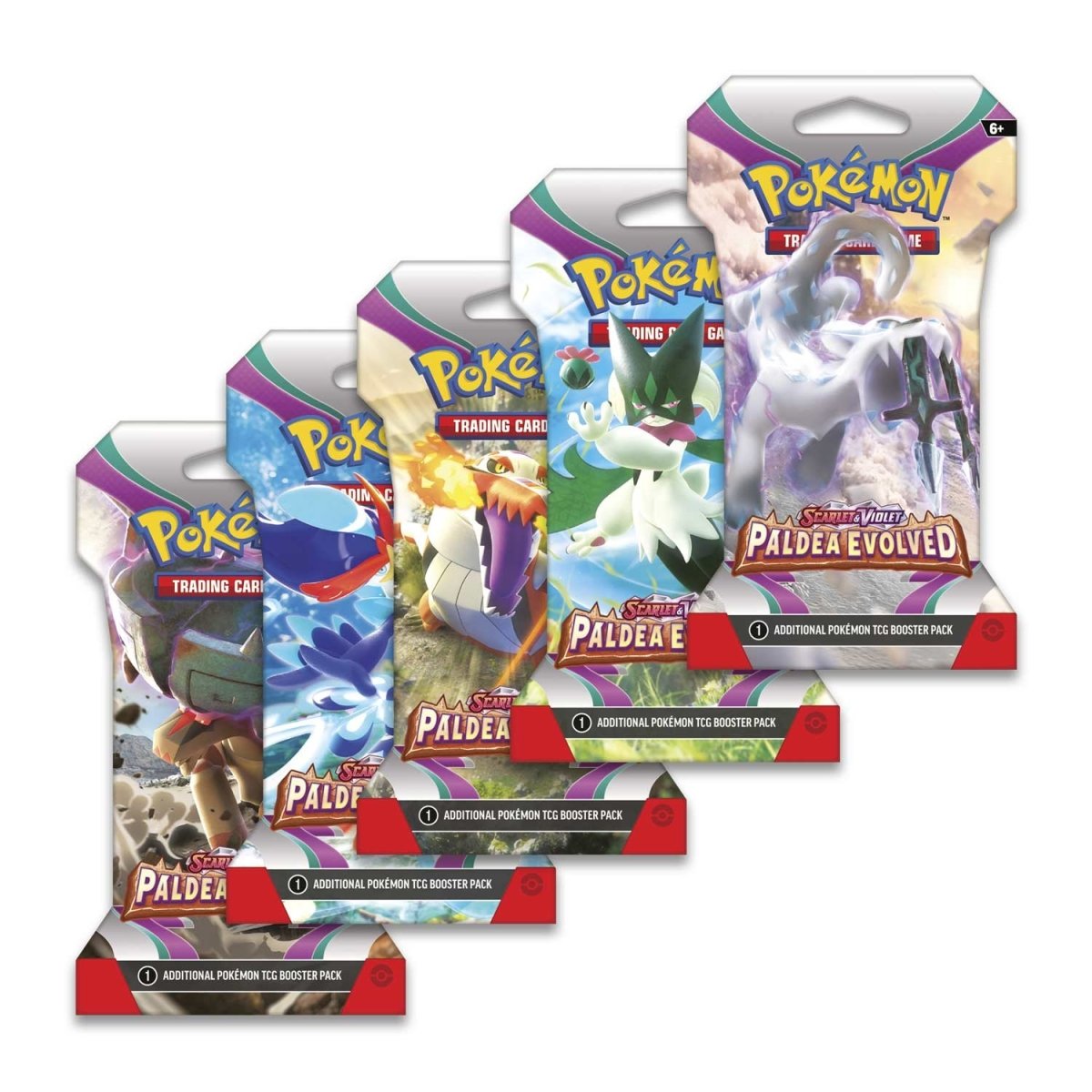 Pokémon TCG: Paldea Evolved Sleeved Booster Pack