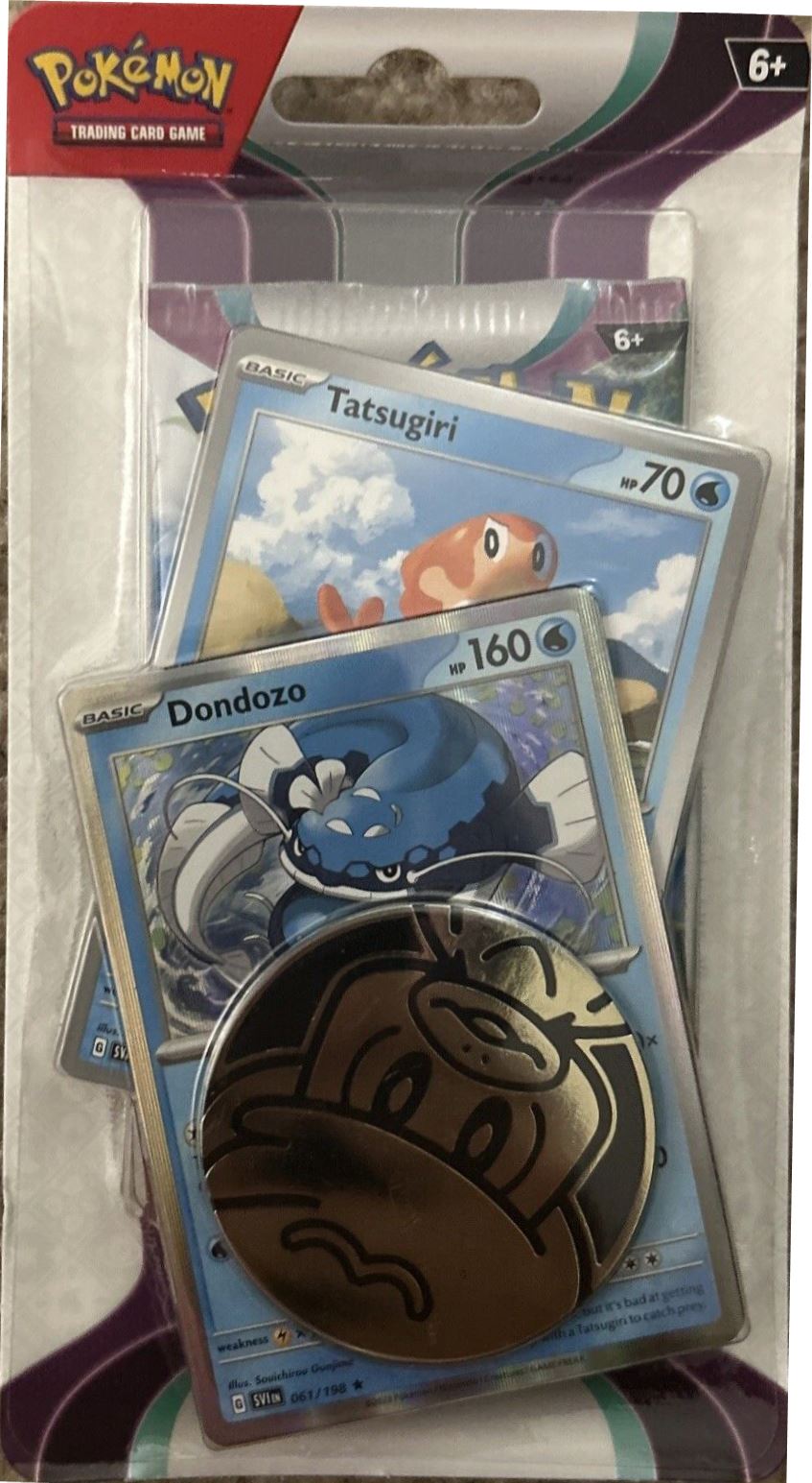Pokémon TCG: Paldea Evolved 1-Pack Blister Tatsugiri & Dondozo