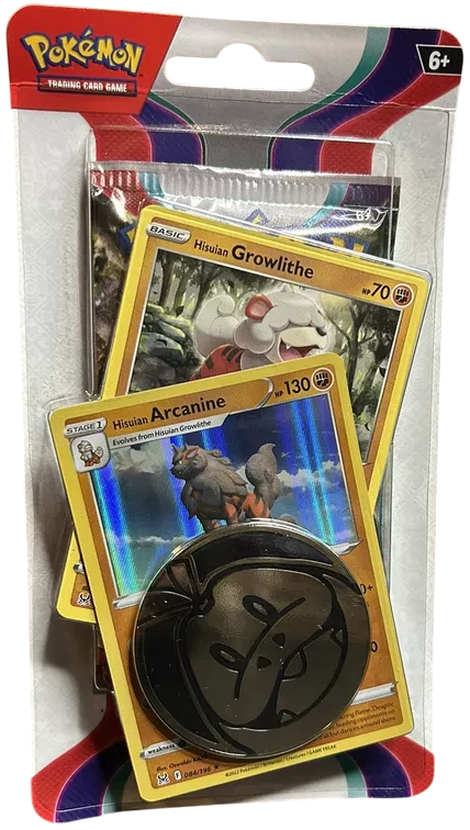 Pokémon TCG: Scarlet & Violet 1-Pack Blister Hisuain Growlithe & Hisuian Arcanine