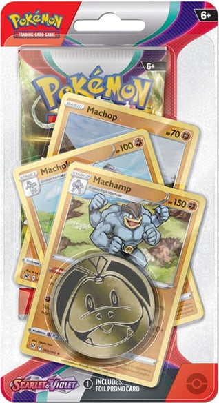 Pokémon TCG: Scarlet & Violet 1-Pack Blister Machop, Machoke & Machamp