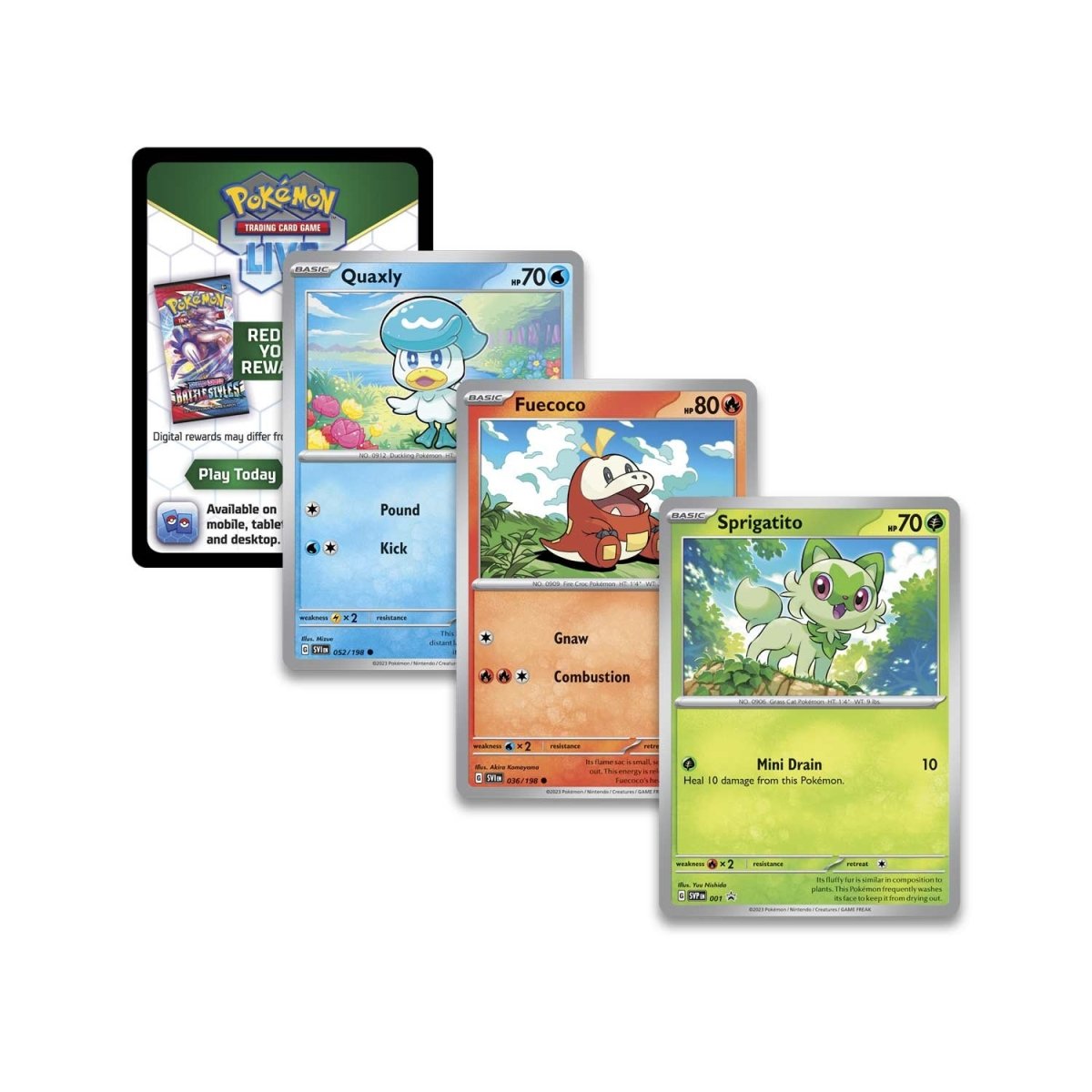 Pokémon TCG: Paldea Collection Sprigatito