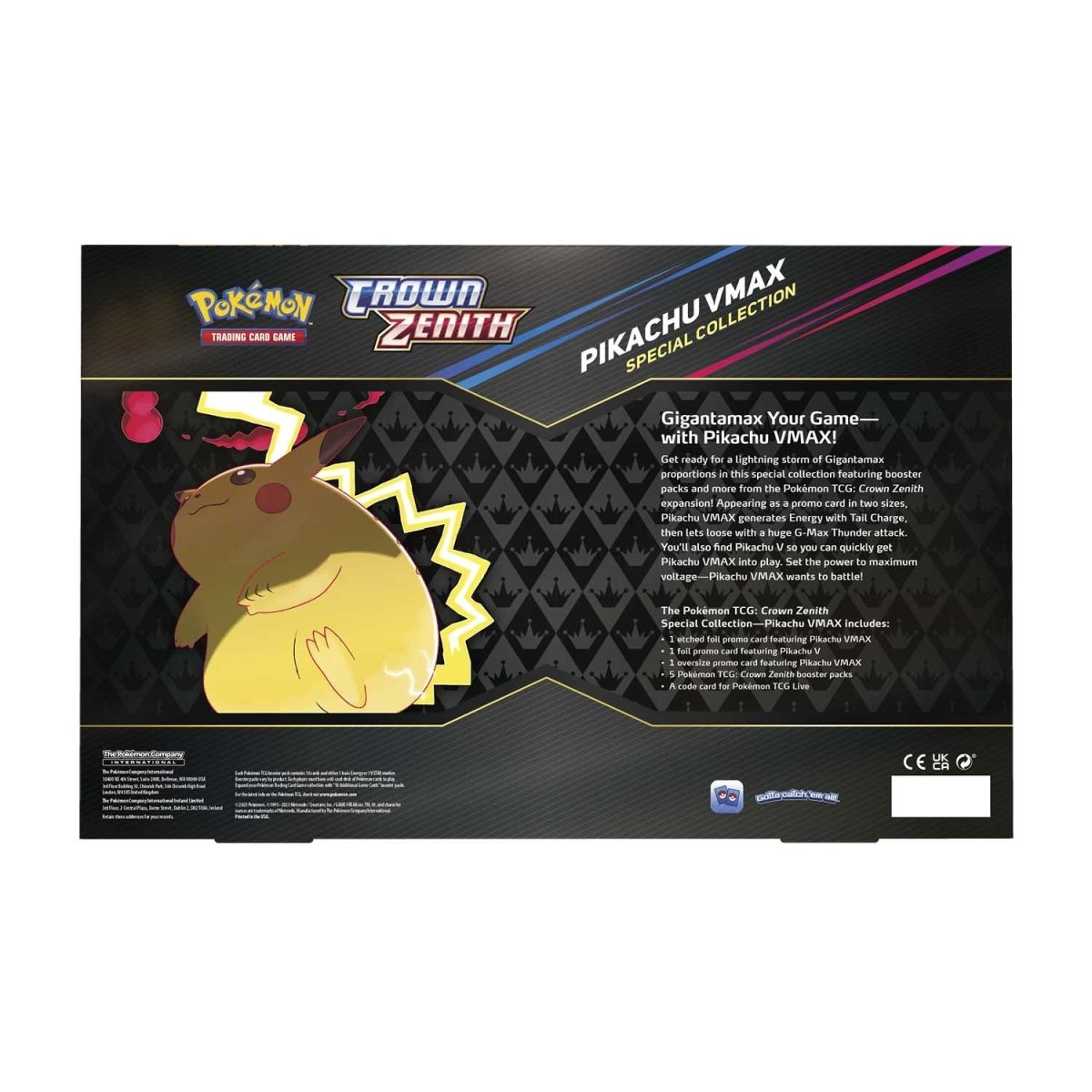 Pokémon TCG: Crown Zenith Premium Collection—Pikachu VMAX