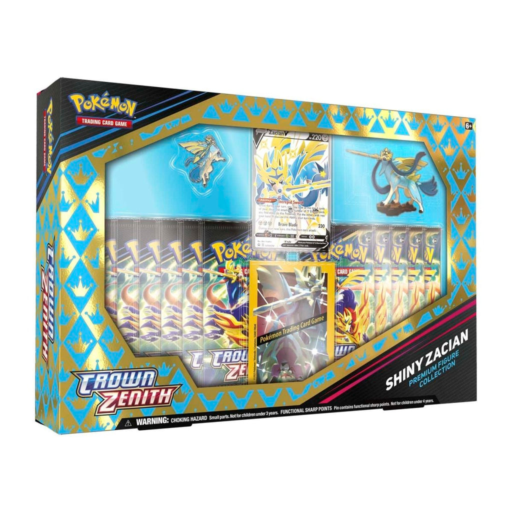 Pokémon TCG: Crown Zenith Premium Figure Collection—Shiny Zacian