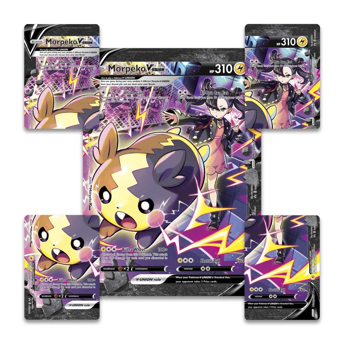 Pokémon TCG: Crown Zenith Premium Playmat Collection—Morpeko V-UNION