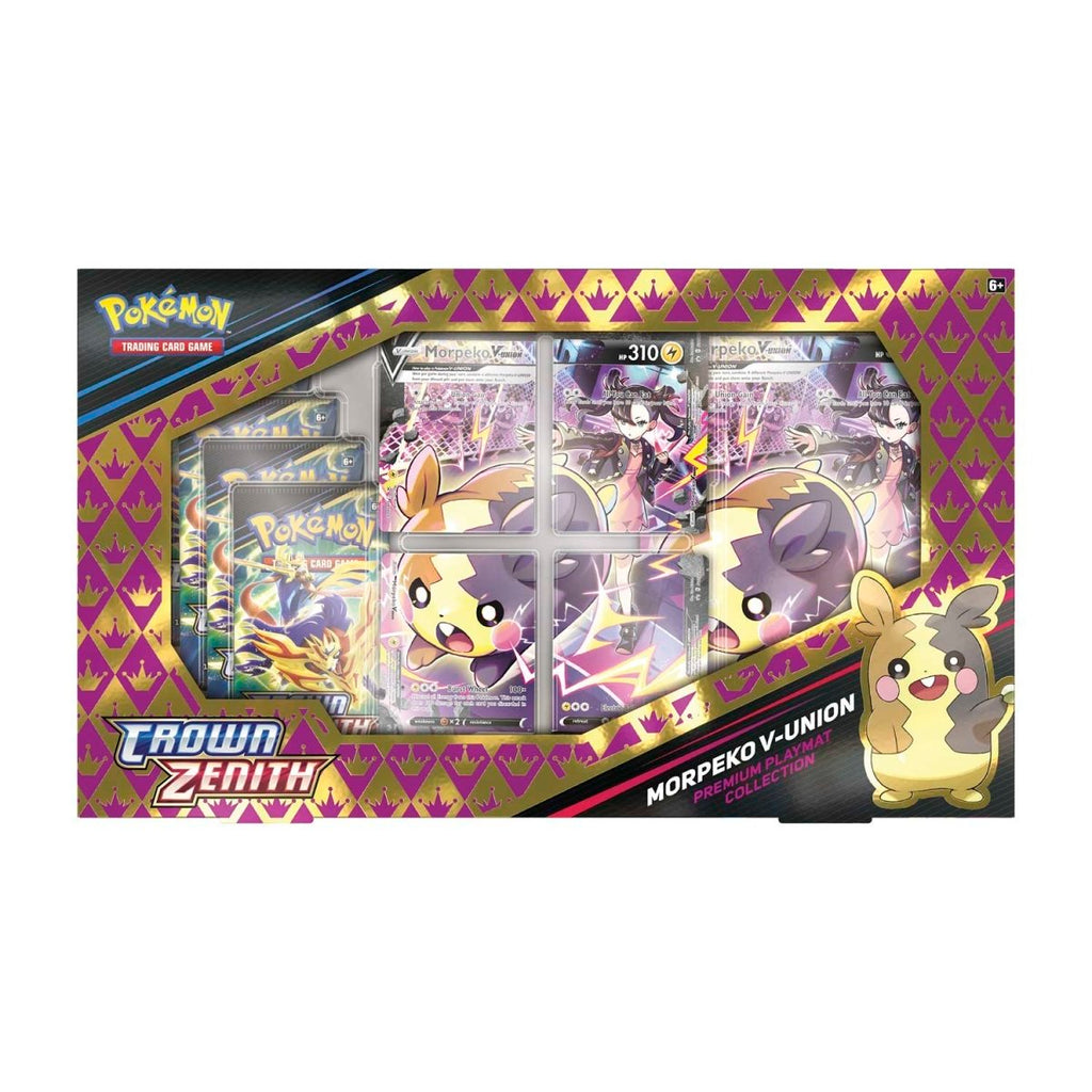 Pokémon TCG: Crown Zenith Premium Playmat Collection—Morpeko V-UNION