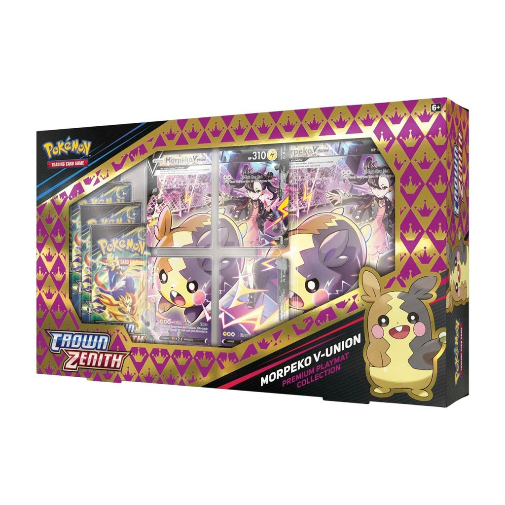 Pokémon TCG: Crown Zenith Premium Playmat Collection—Morpeko V-UNION