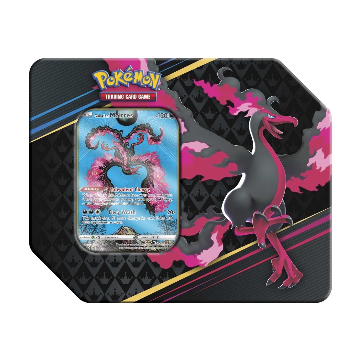 Pokémon TCG: Crown Zenith Galarian Moltres Tin