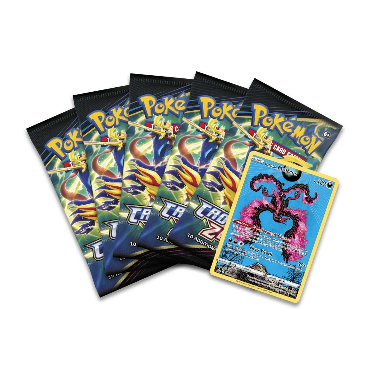 Pokémon TCG: Crown Zenith Galarian Moltres Tin