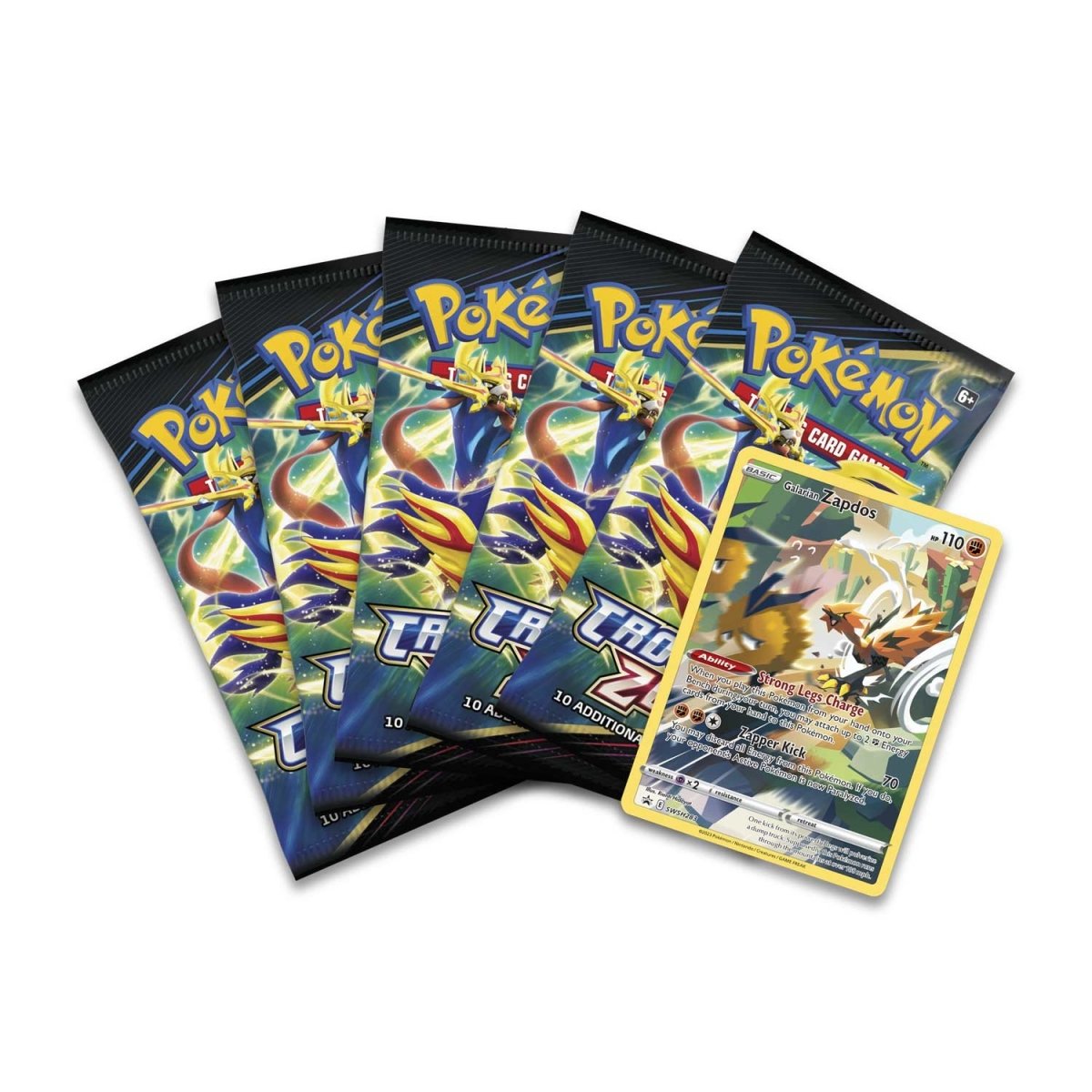 Pokémon TCG: Crown Zenith Galarian Zapdos Tin