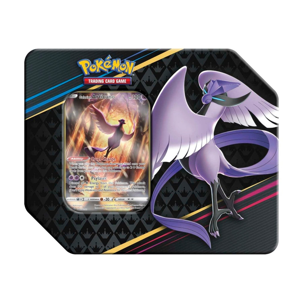 Pokémon TCG: Crown Zenith Galarian Articuno Tin