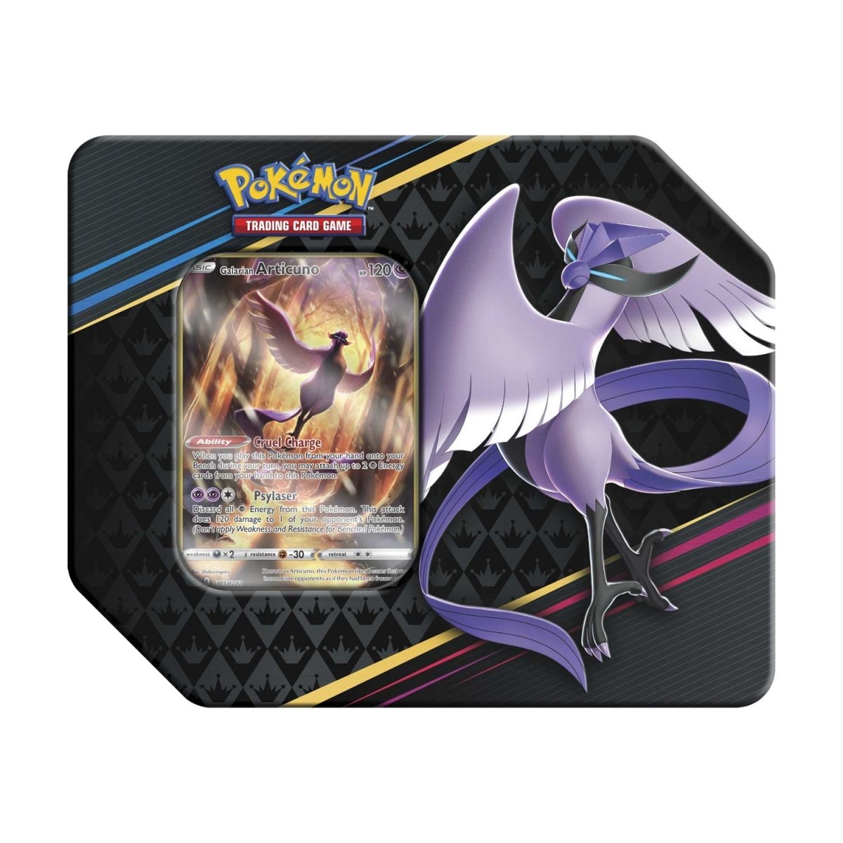 Pokémon TCG: Crown Zenith Galarian Articuno Tin