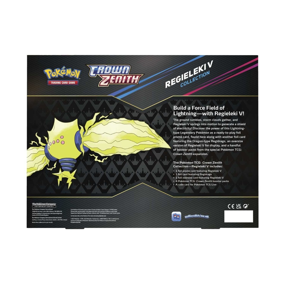 Pokémon TCG: Crown Zenith Collection—Regieleki V
