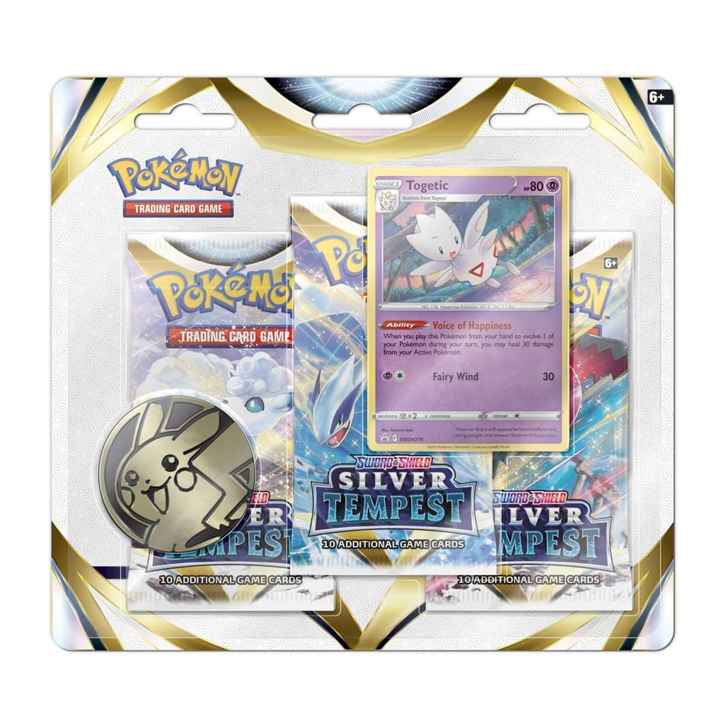 Pokémon TCG: Silver Tempest Togetic 3-Pack Blister