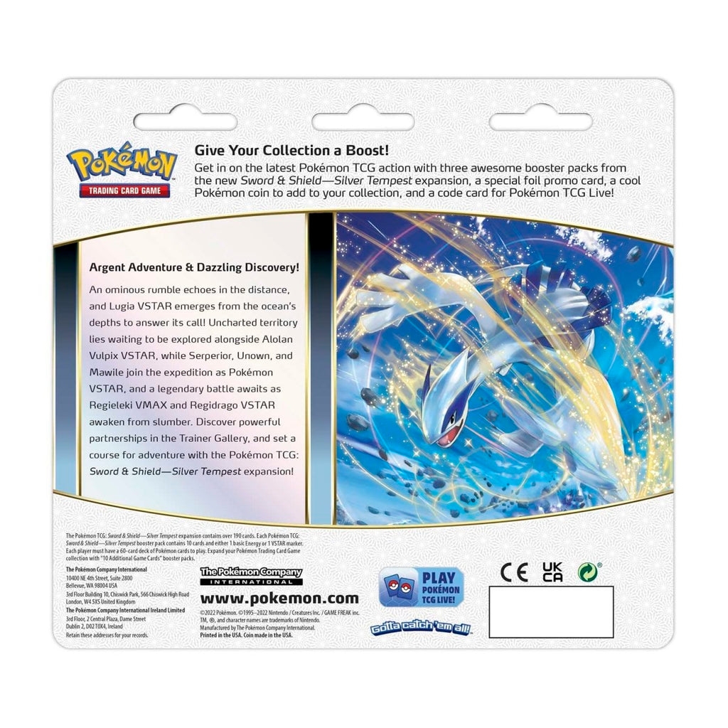 Pokémon TCG: Silver Tempest Togetic 3-Pack Blister