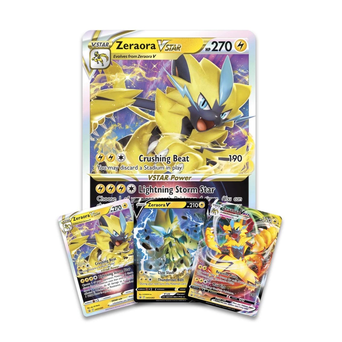Pokémon TCG: Zeraora VMAX & VSTAR Battle Box