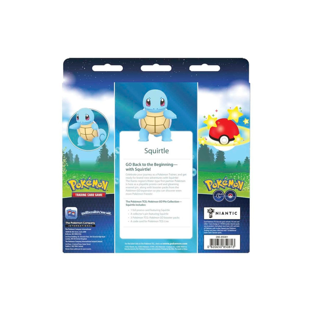Pokémon TCG: Pokémon GO Pin Collection—Squirtle