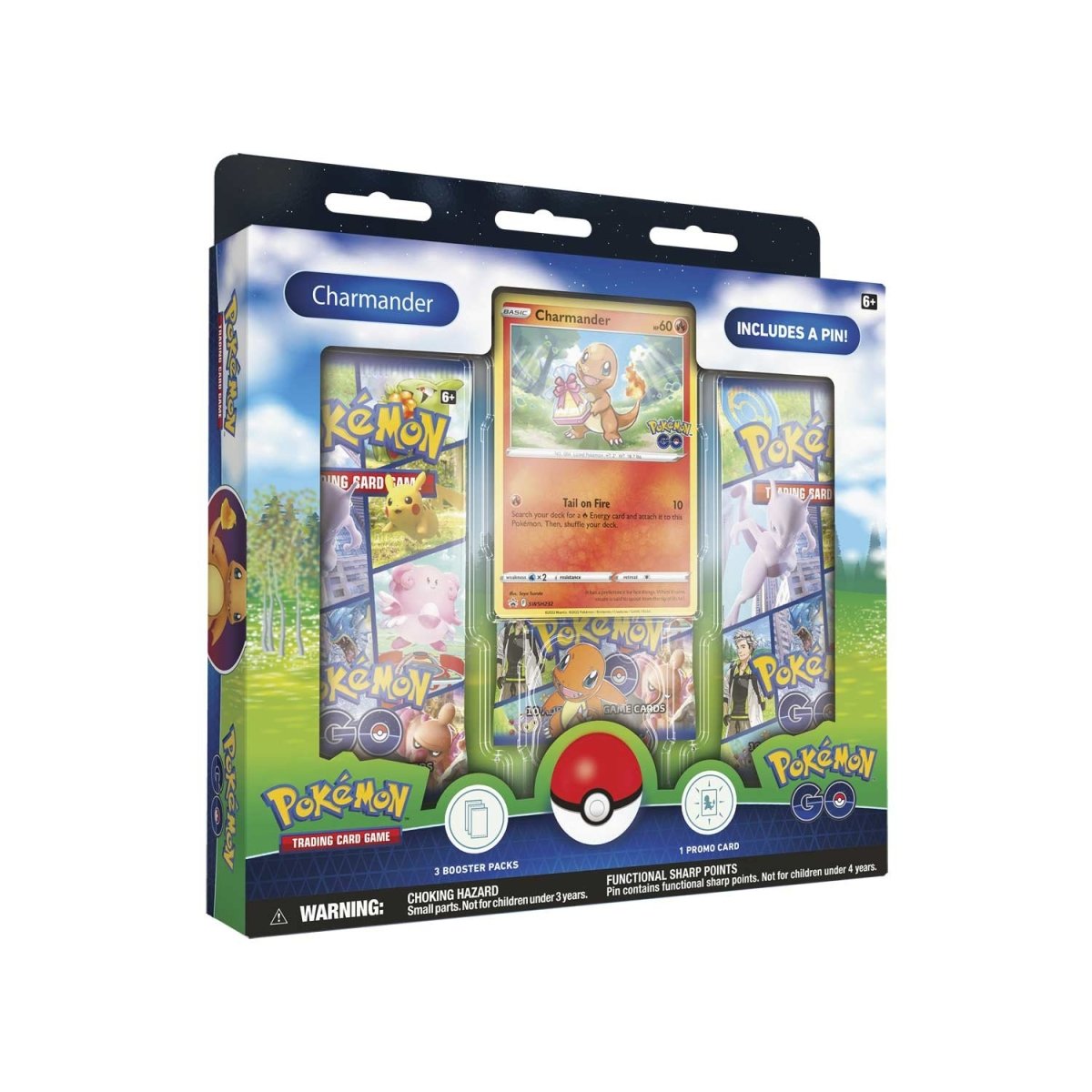 Pokémon TCG: Pokémon GO Pin Collection—Charmander
