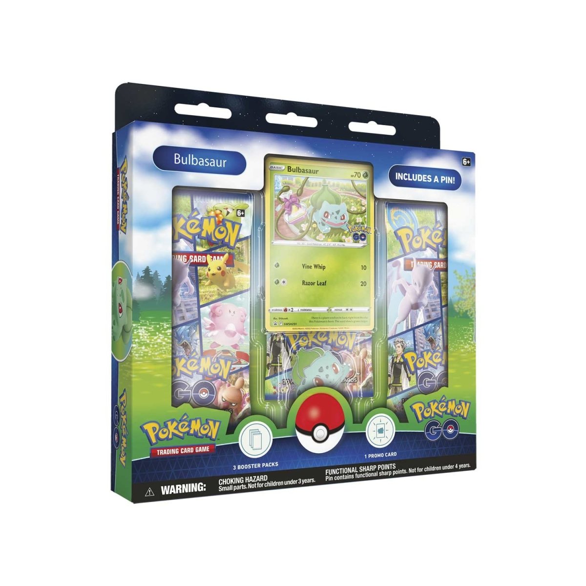 Pokémon TCG: Pokémon GO Pin Collection—Bulbasaur