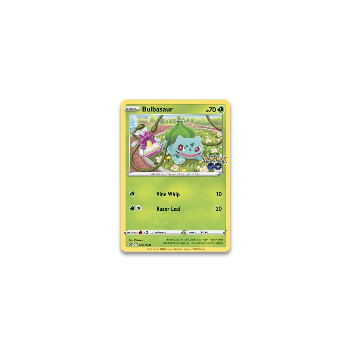 Pokémon TCG: Pokémon GO Pin Collection—Bulbasaur