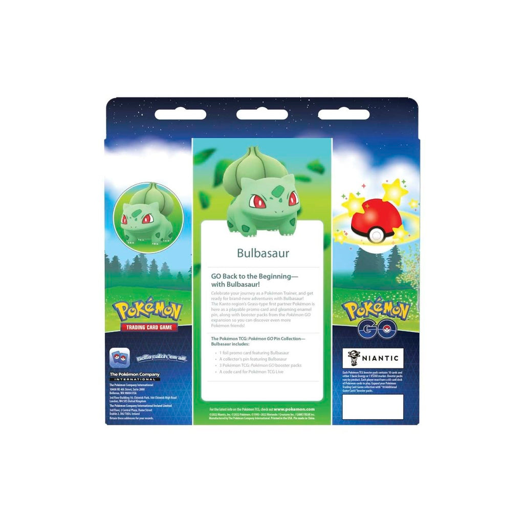 Pokémon TCG: Pokémon GO Pin Collection—Bulbasaur