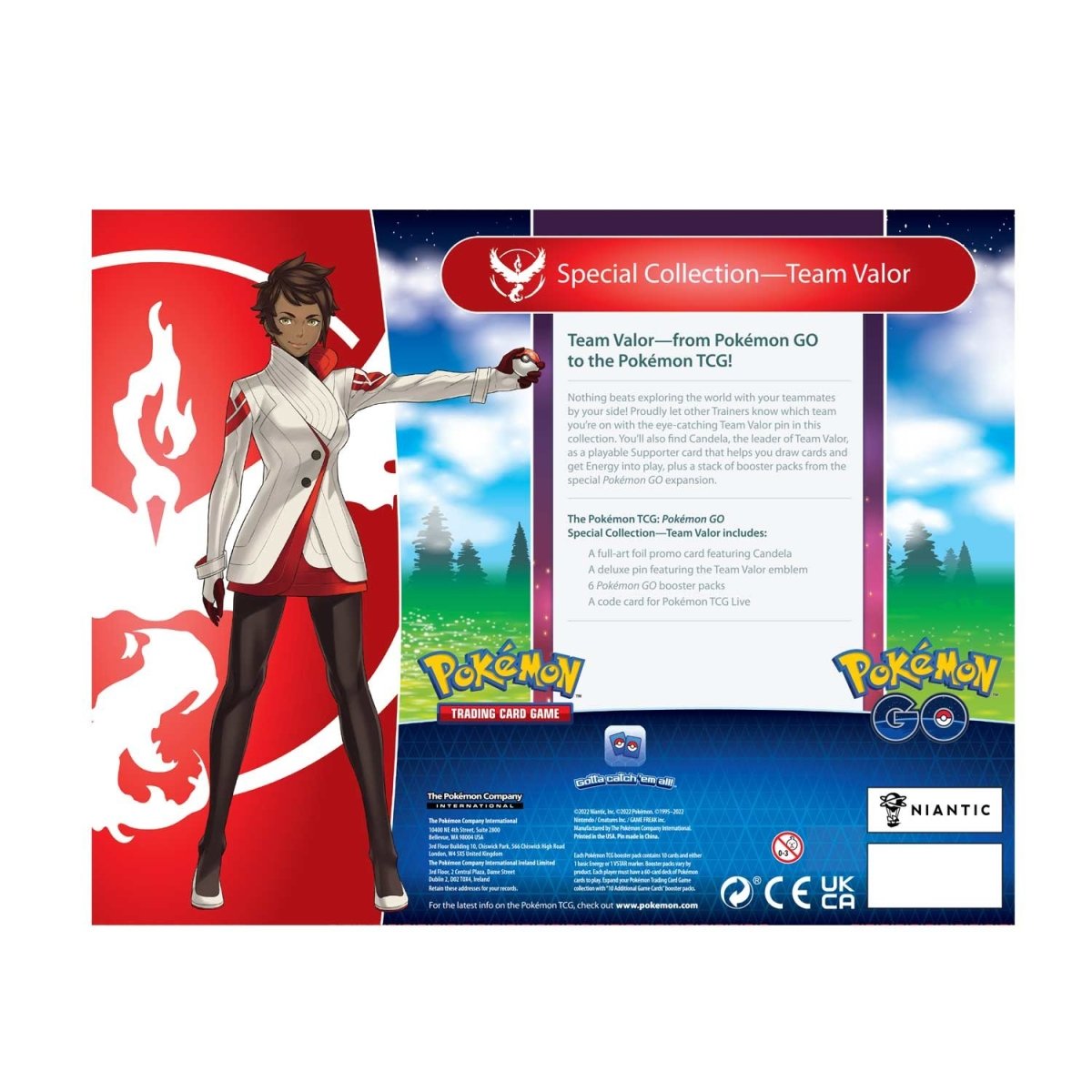Pokémon TCG: Pokémon GO Special Collection—Team Valor