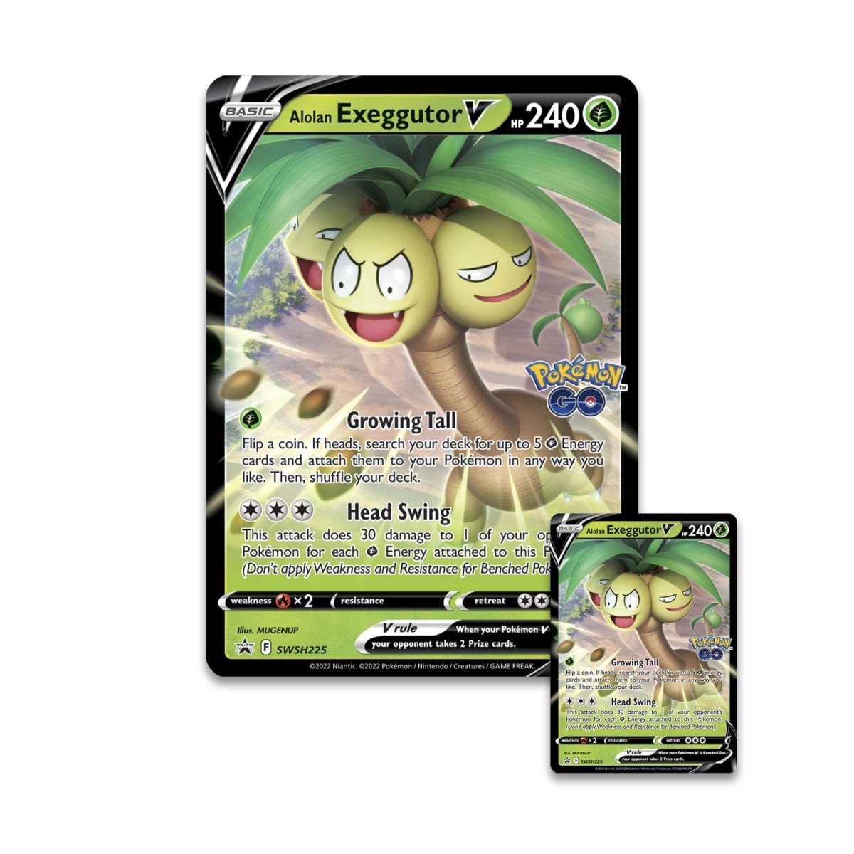 Pokémon TCG: Pokémon GO Collection—Alolan Exeggutor V