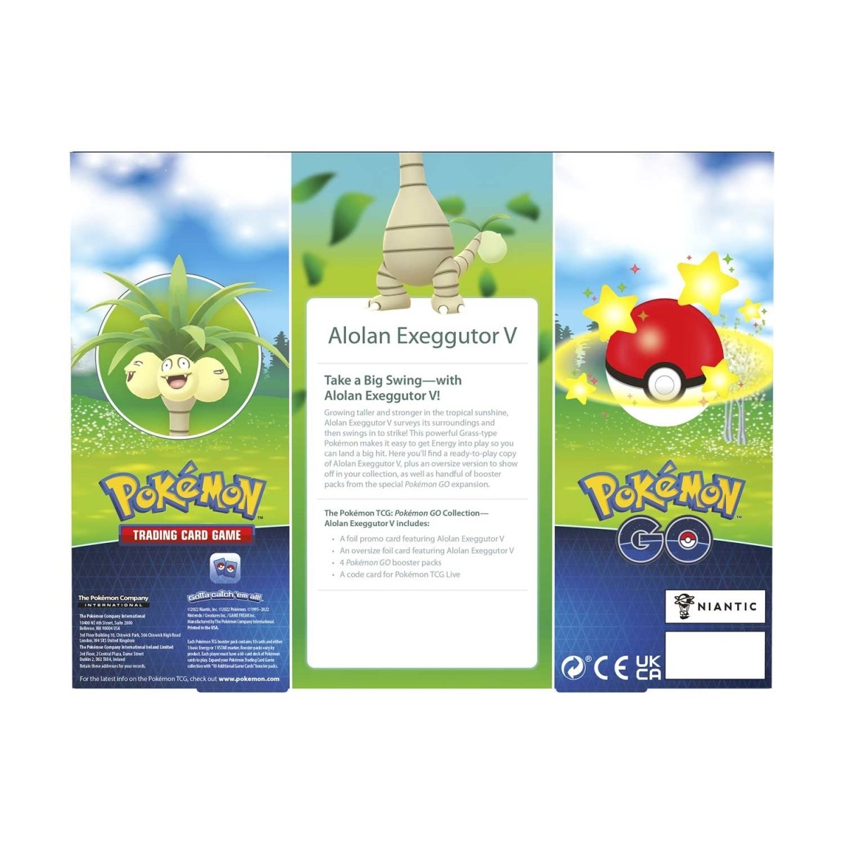 Pokémon TCG: Pokémon GO Collection—Alolan Exeggutor V