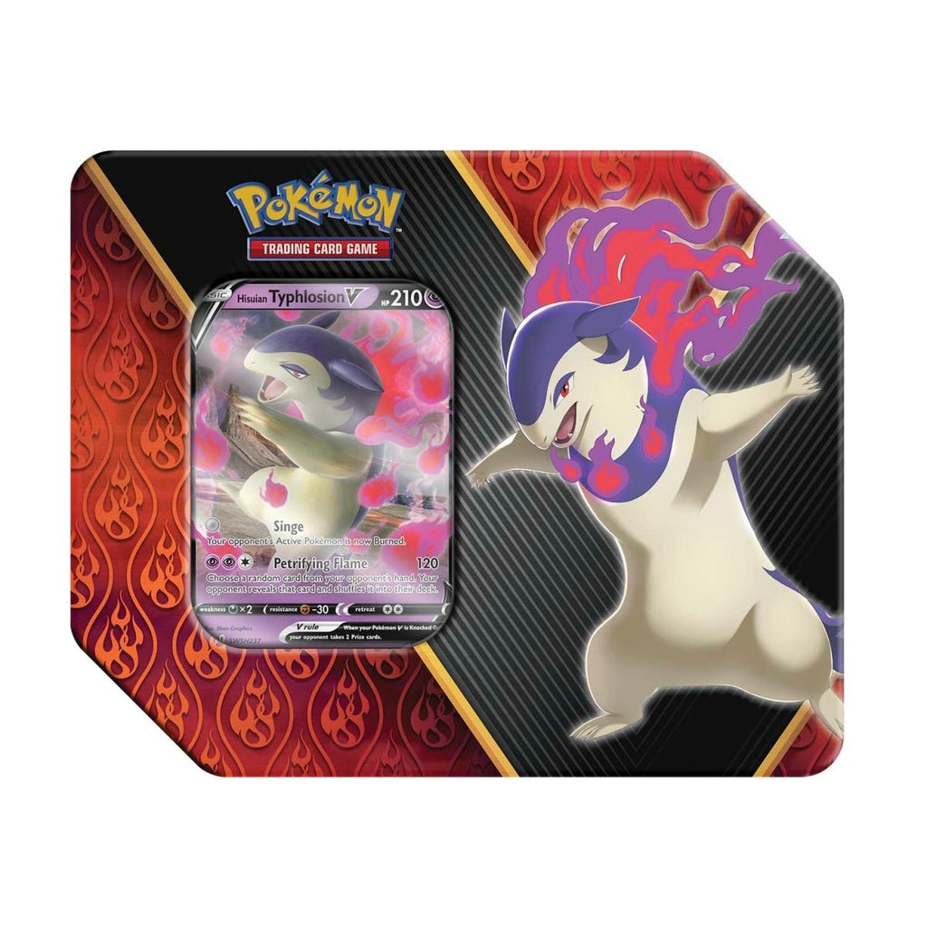 Pokémon TCG: Divergent Powers Hisuian Typhlosion V Tin