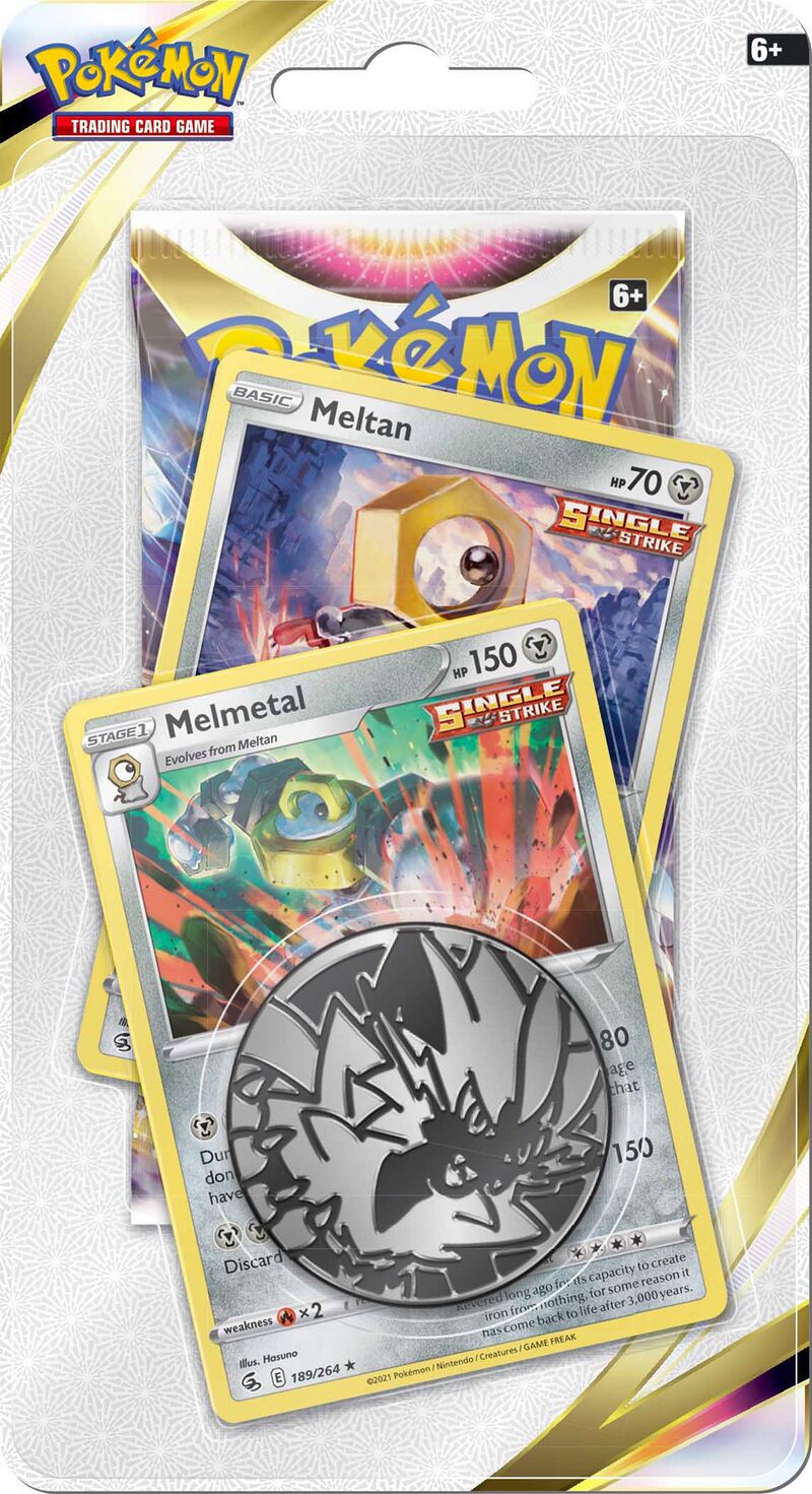 Pokémon TCG: Astral Radiance 1-Pack Blister Meltan & Melmetal