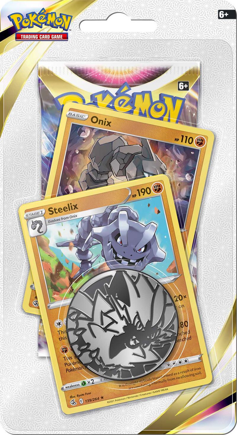 Pokémon TCG: Astral Radiance 1-Pack Blister Onix & Steelix