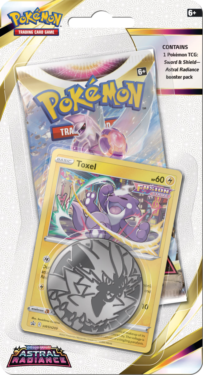 Pokémon TCG: Astral Radiance Toxel 1-Pack Blister