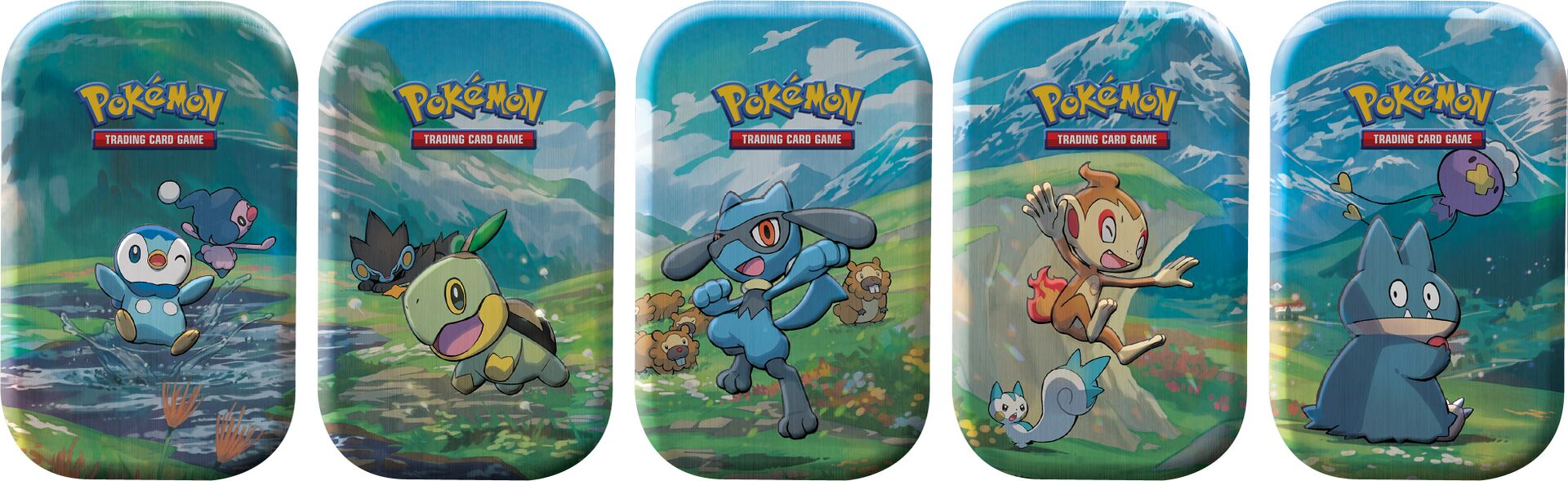 Pokémon TCG: Sinnoh Stars Mini Tins Display